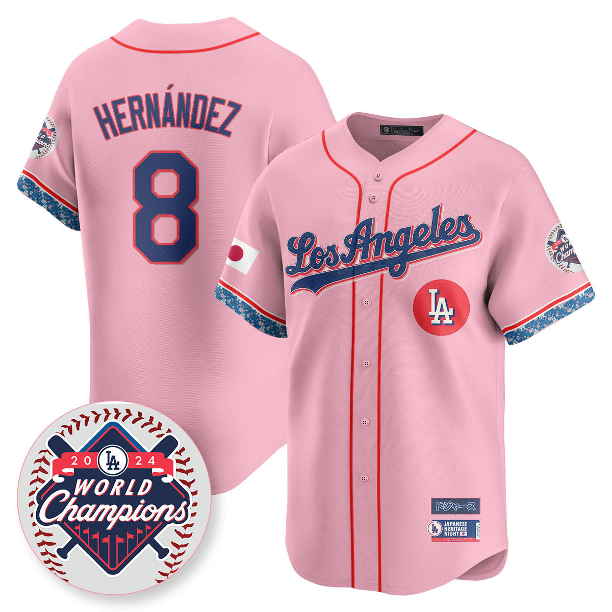 LAD Japanese Heritage Night Jersey - All Stitched
