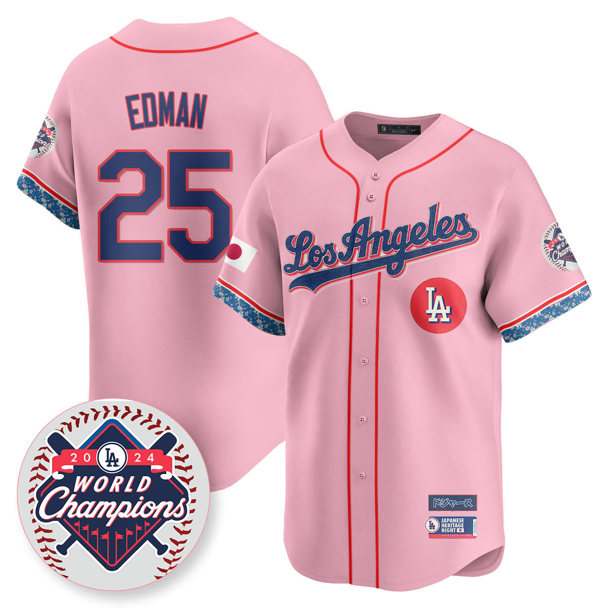 LAD Japanese Heritage Night Jersey - All Stitched