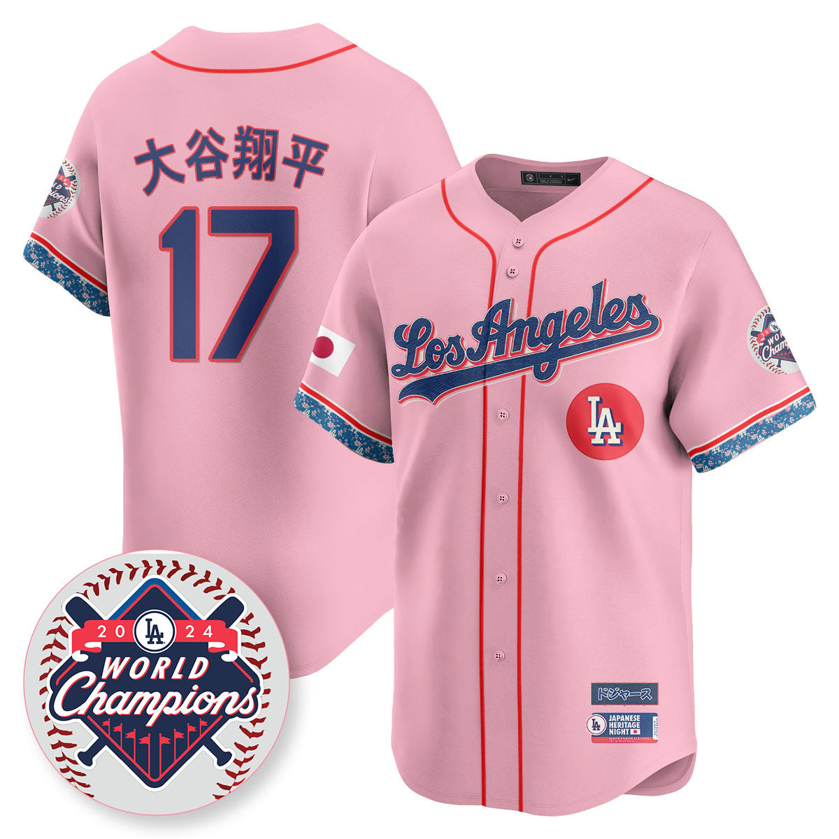 LAD Japanese Heritage Night Men Jersey - All Stitched