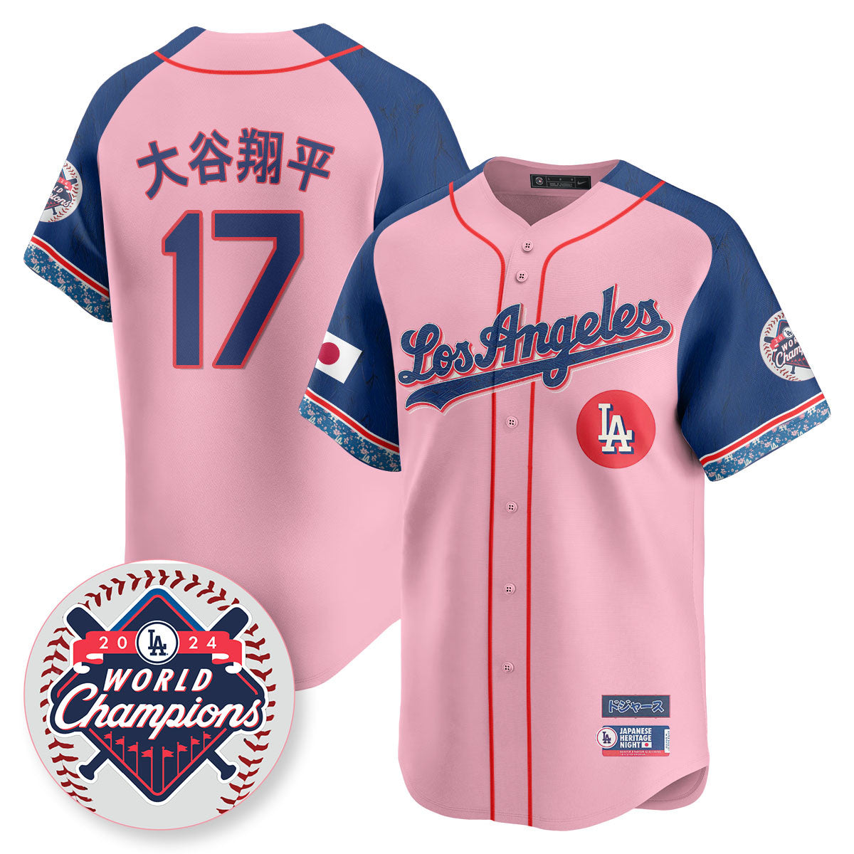 LAD Japanese Heritage Night Men Jersey - All Stitched