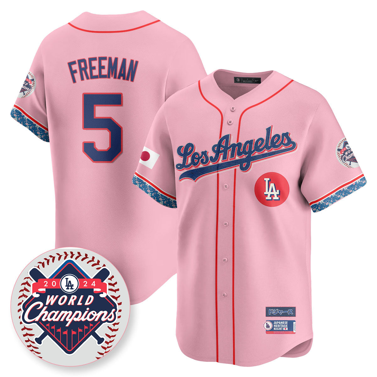 LAD Japanese Heritage Night Jersey - All Stitched