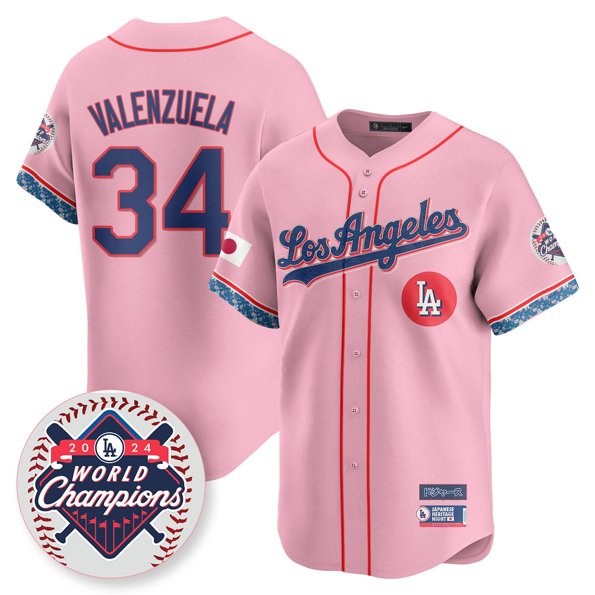 LAD Japanese Heritage Night Jersey - All Stitched