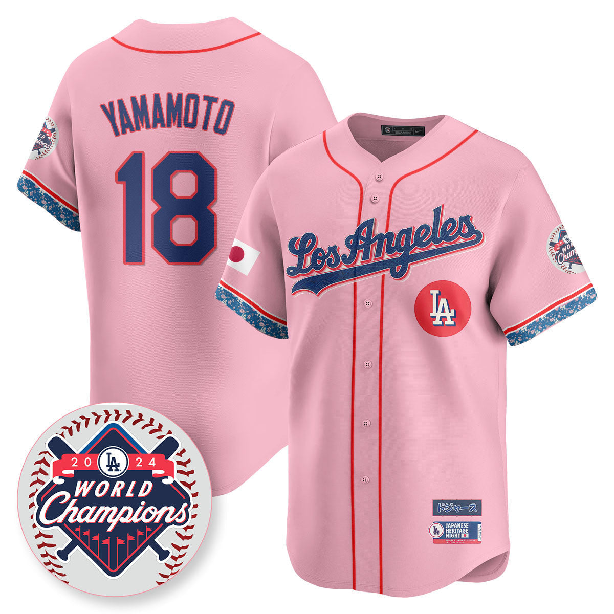 LAD Japanese Heritage Night Jersey - All Stitched