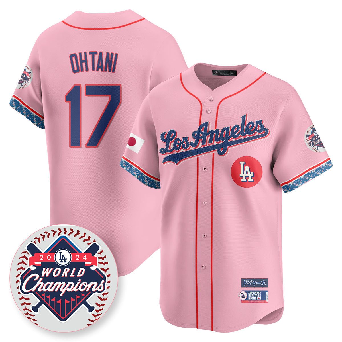 LAD Japanese Heritage Night Men Jersey - All Stitched