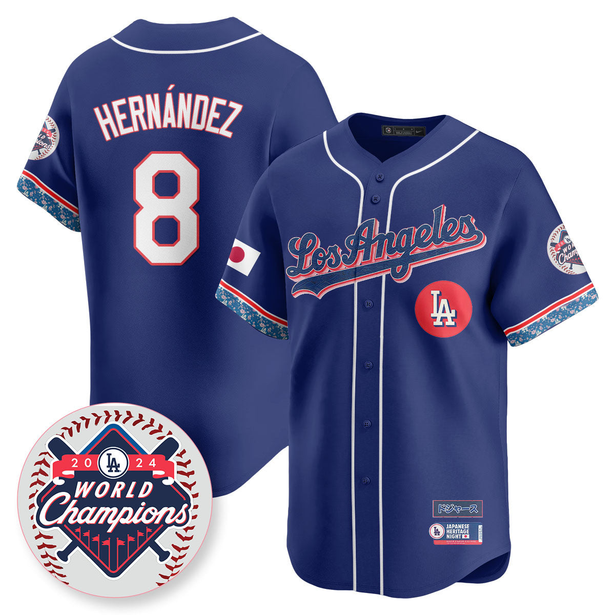 LAD Japanese Heritage Night Jersey - All Stitched