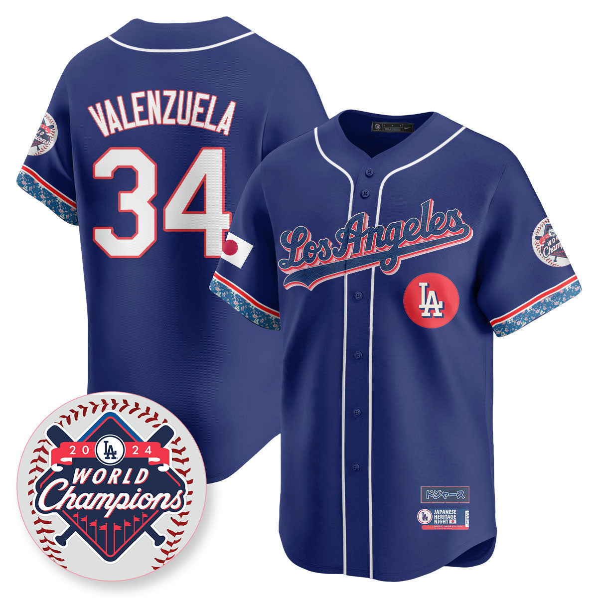 LAD Japanese Heritage Night Jersey - All Stitched