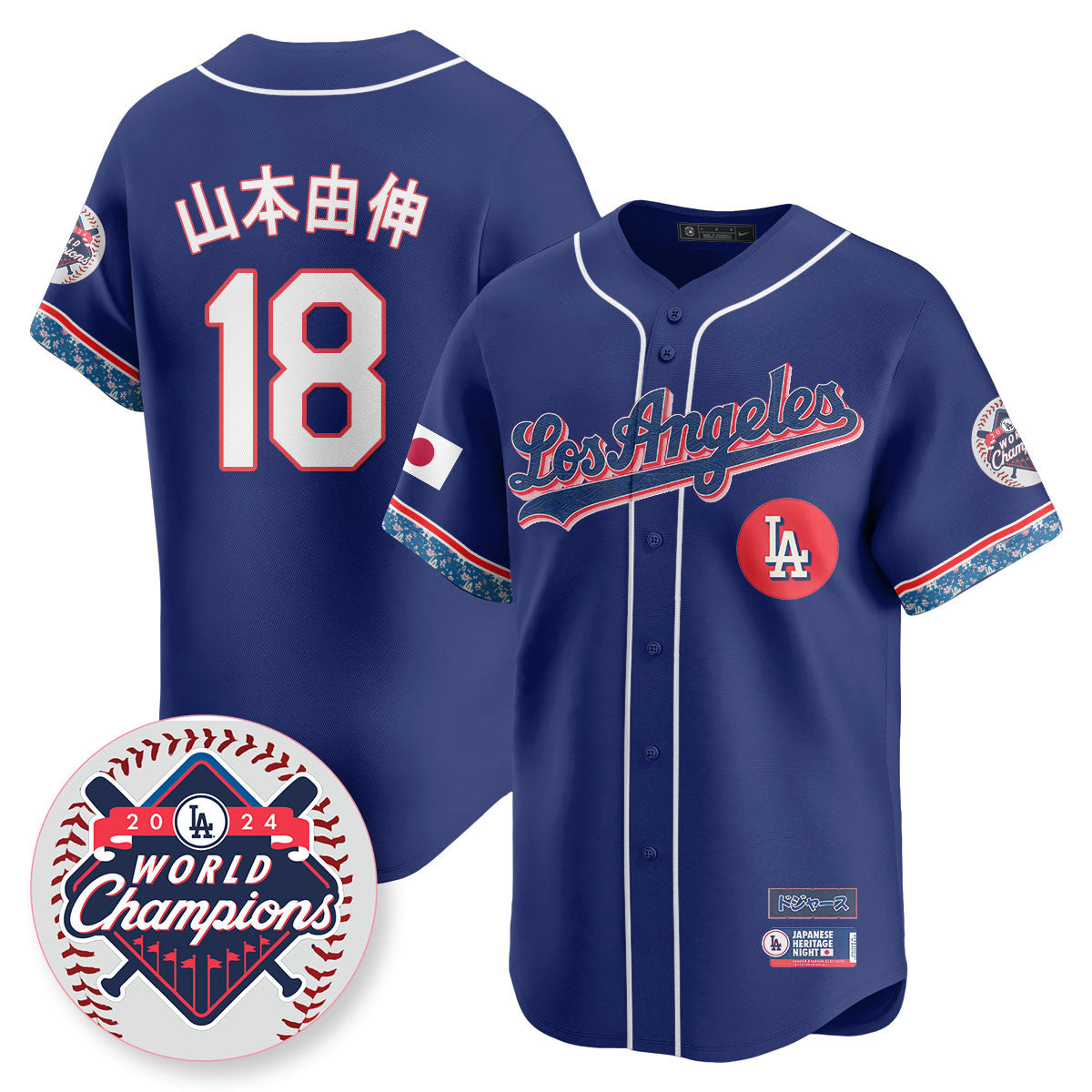 LAD Japanese Heritage Night Jersey - All Stitched