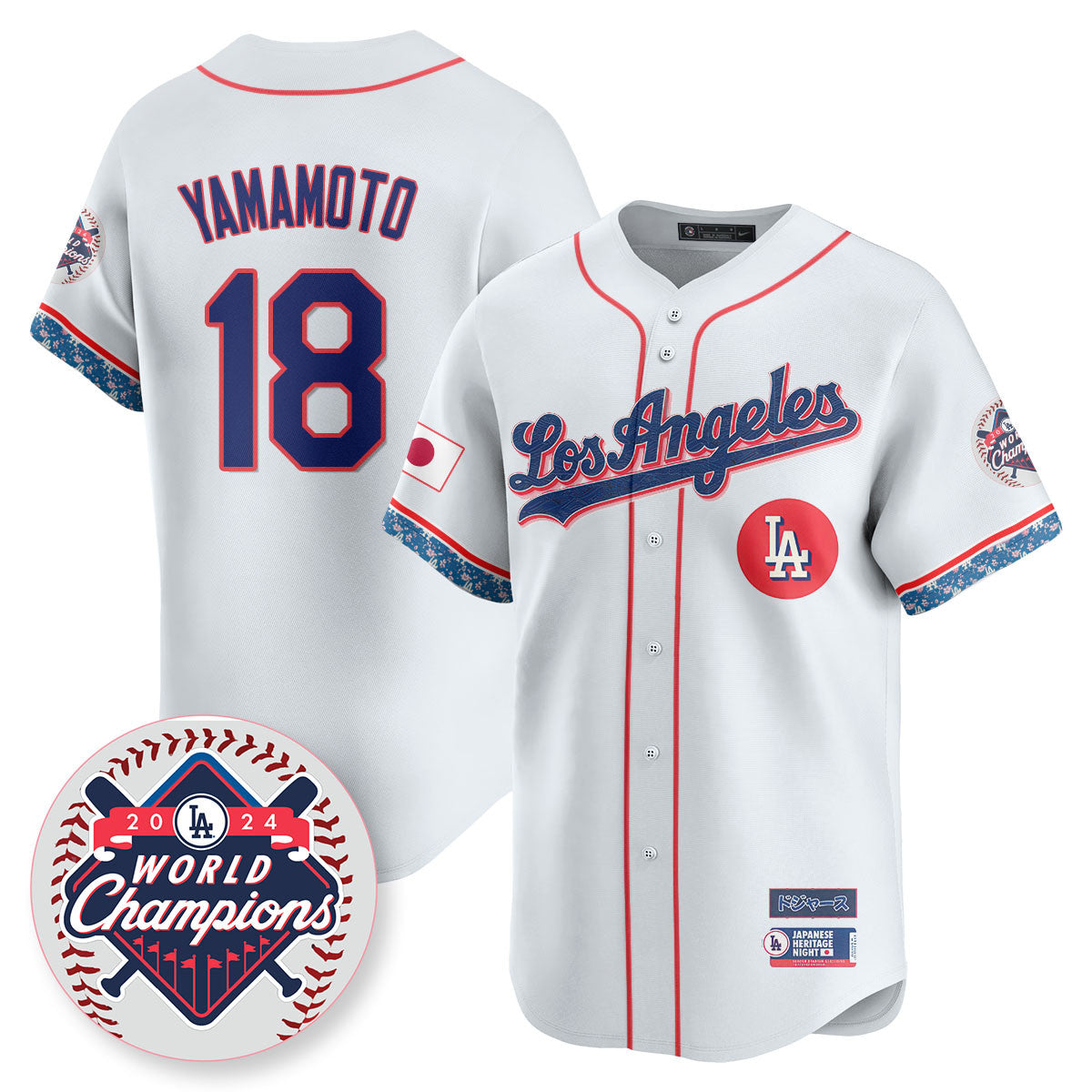 LAD Japanese Heritage Night Jersey - All Stitched