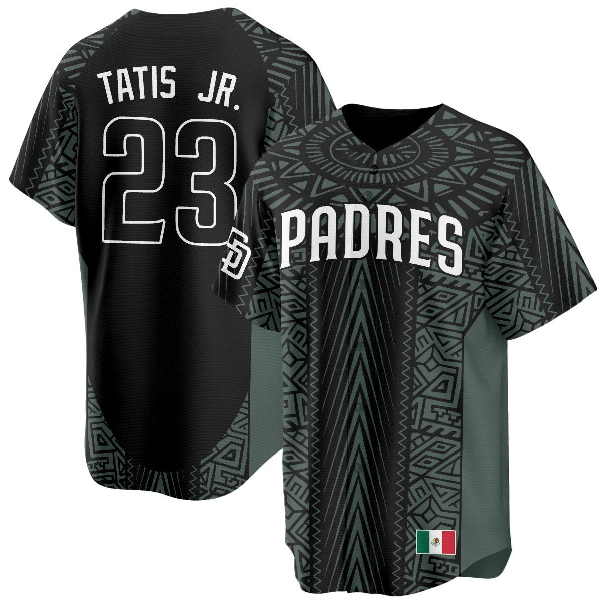 SD Mexican Heritage Jersey - All Stitched
