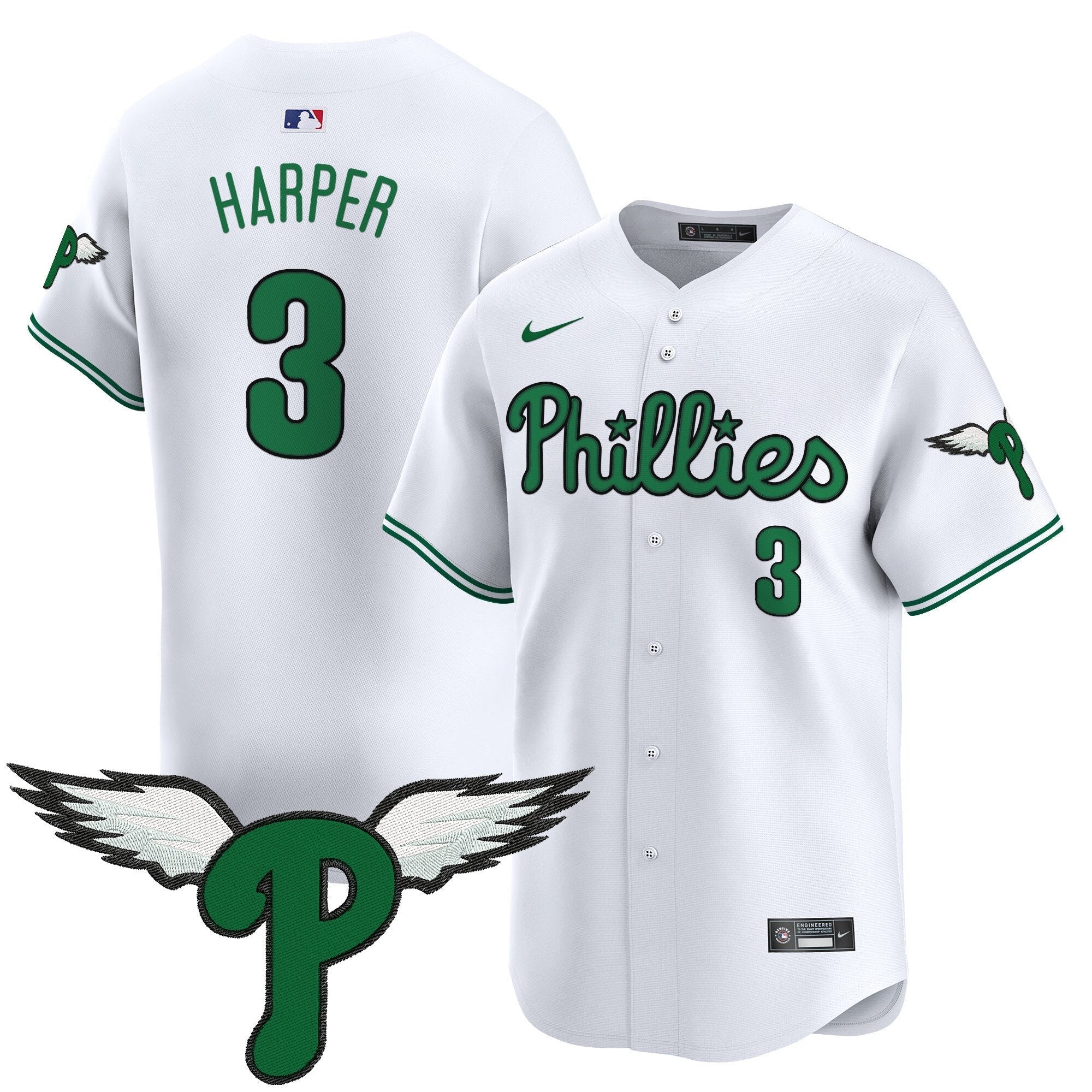 PHI 2025 Vapor Premier Limited Jersey - All Stitched