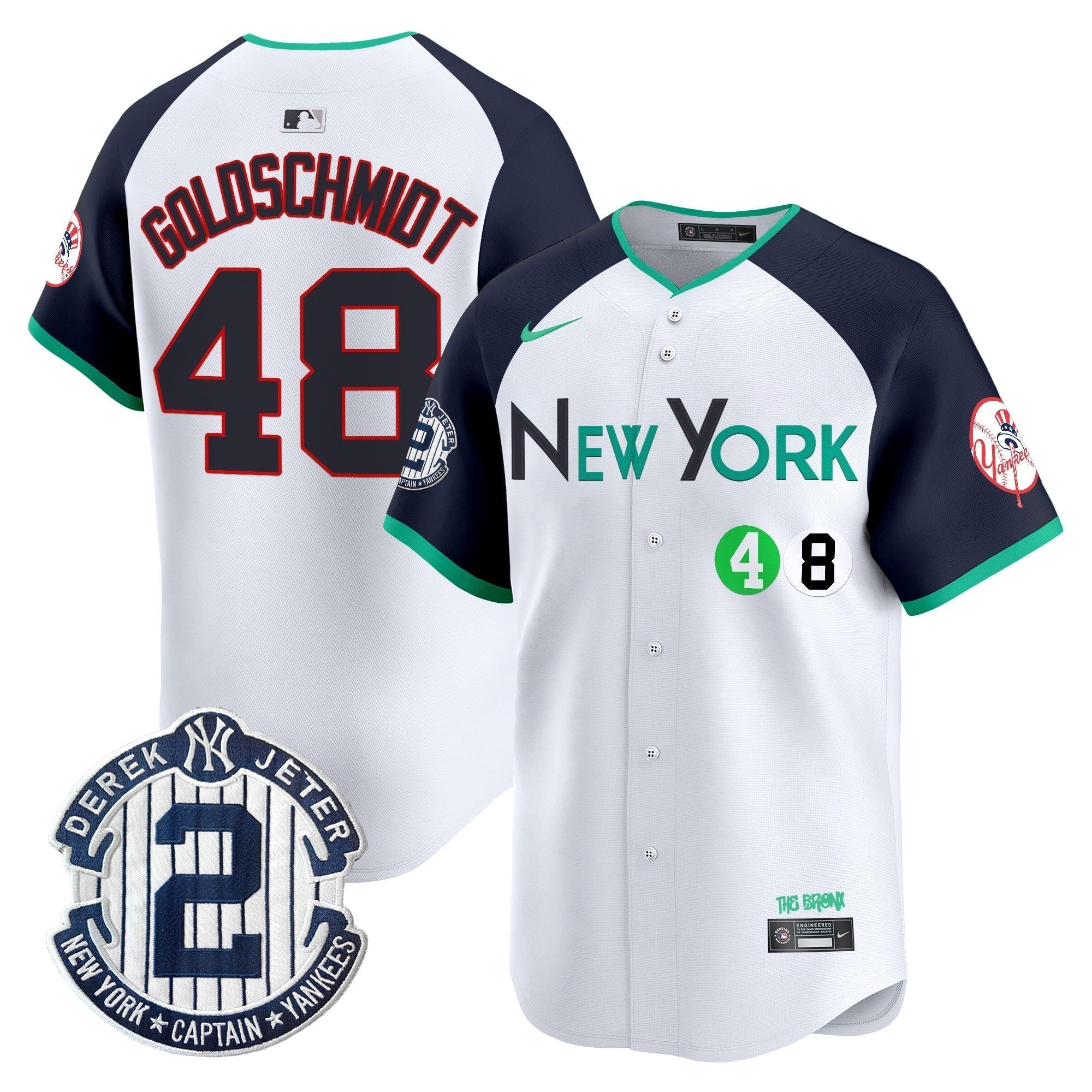 NYY City Connect Vapor Premier Limited Jersey - All Stitched