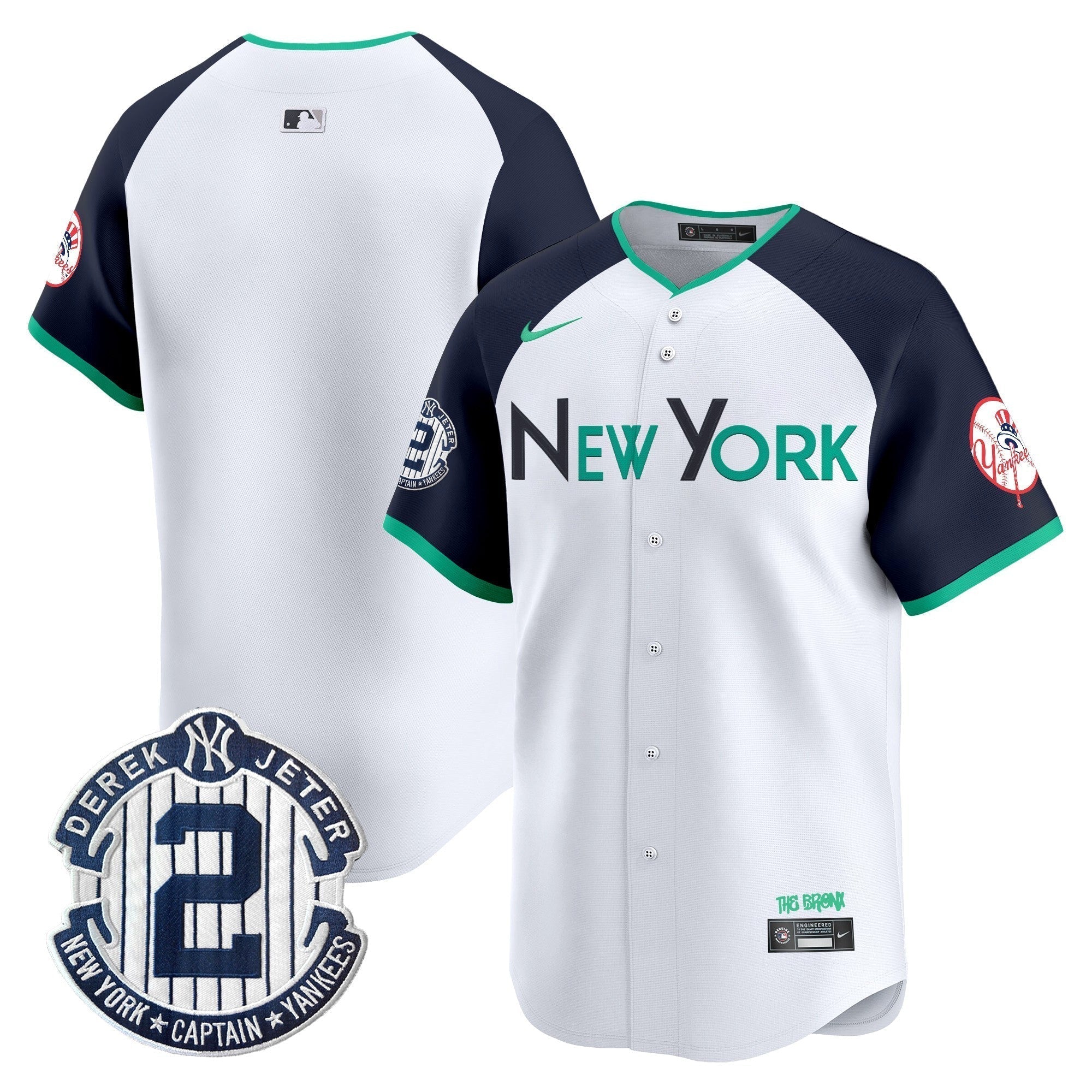 NYY City Connect Vapor Premier Limited Jersey - All Stitched