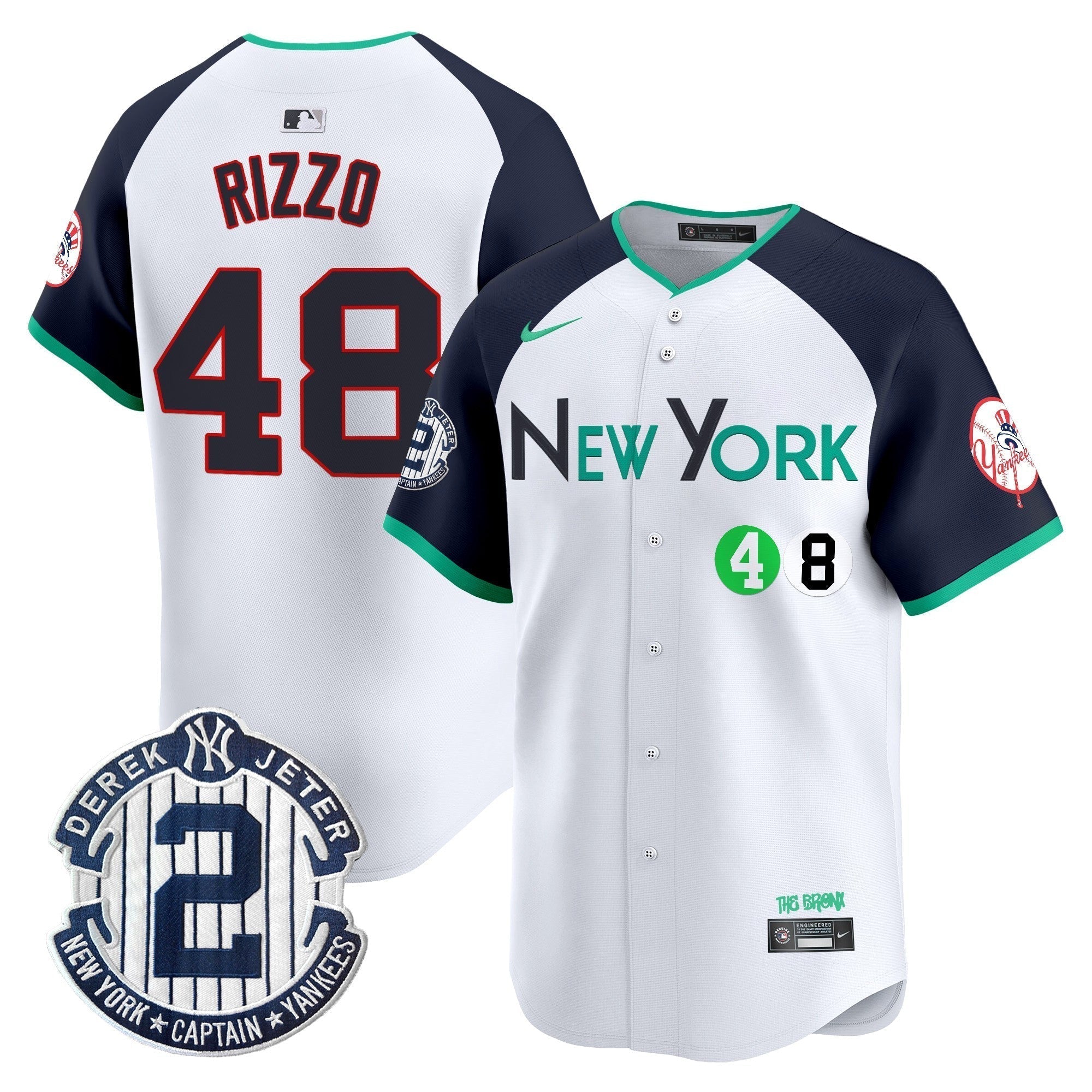 NYY City Connect Vapor Premier Limited Jersey - All Stitched