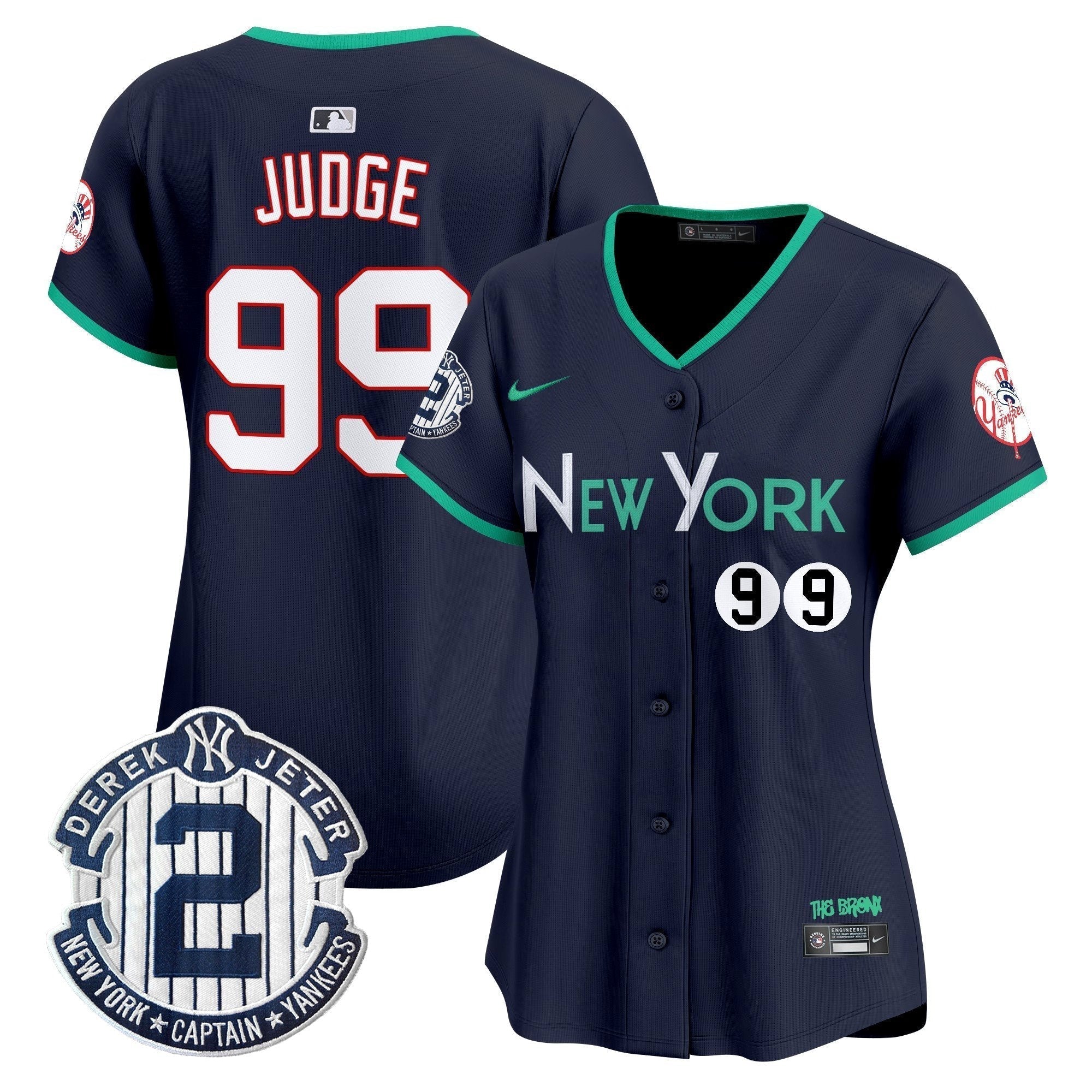Women's NYY City Connect Vapor Premier Limited Jersey - All Stitched