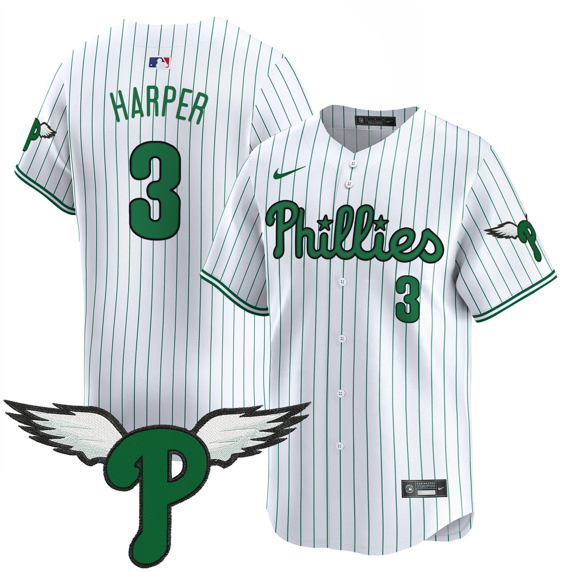 PHI 2025 Vapor Premier Limited Jersey - All Stitched