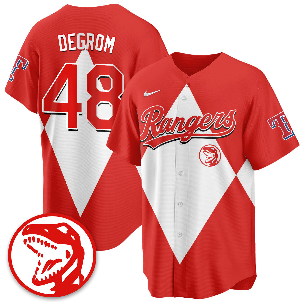 TEX Power Rangers Limited Jersey - All Stitched