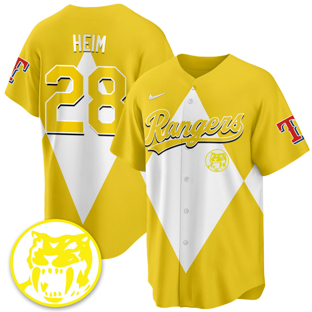 TEX Power Rangers Limited Jersey - All Stitched