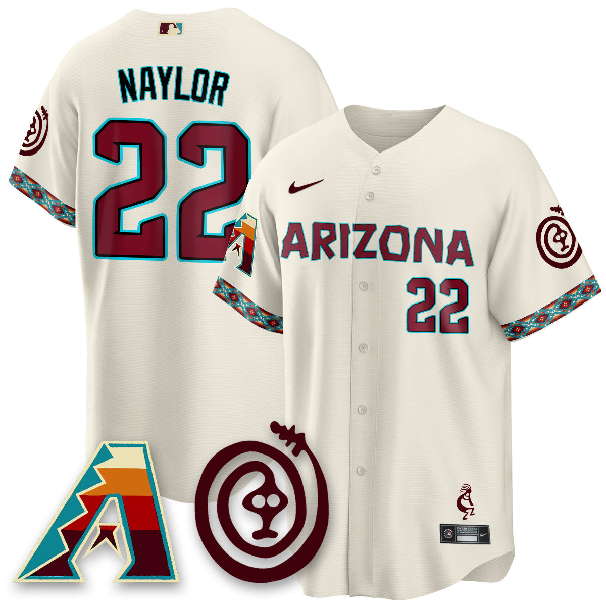 ARI City Connect Concept Jersey V2 - All Stitched