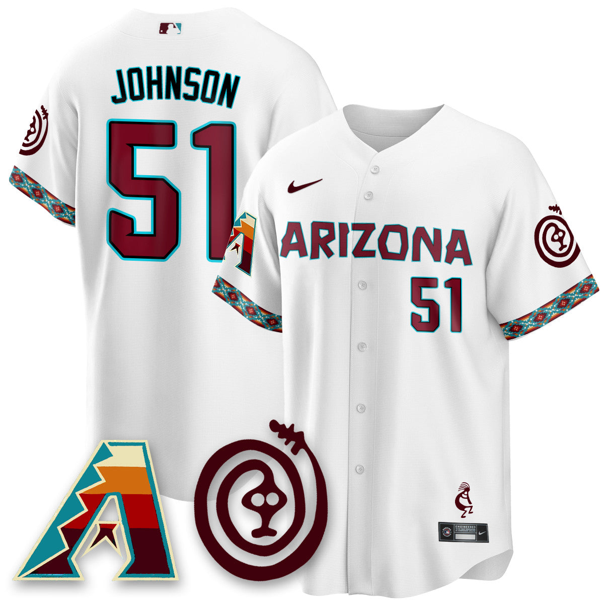 ARI City Connect Concept Jersey V2 - All Stitched