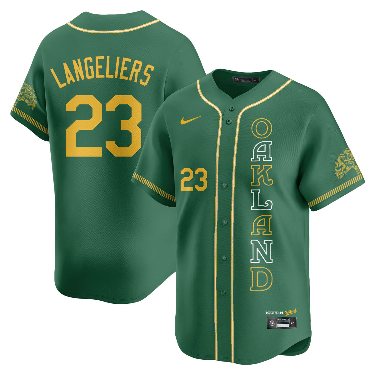 OAK City Connect Concept Jersey - All Stitched