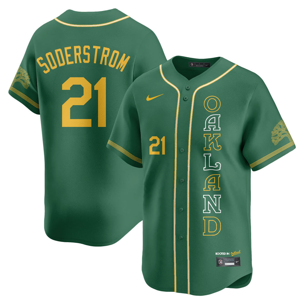 Men's Oakland Athletics City Connect Concept Jersey - All Stitched