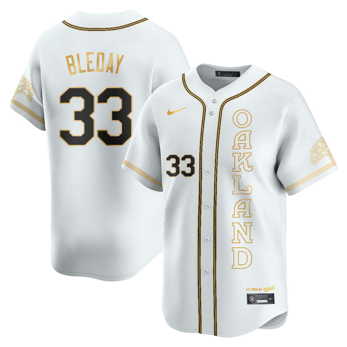 OAK City Connect Concept Jersey - All Stitched