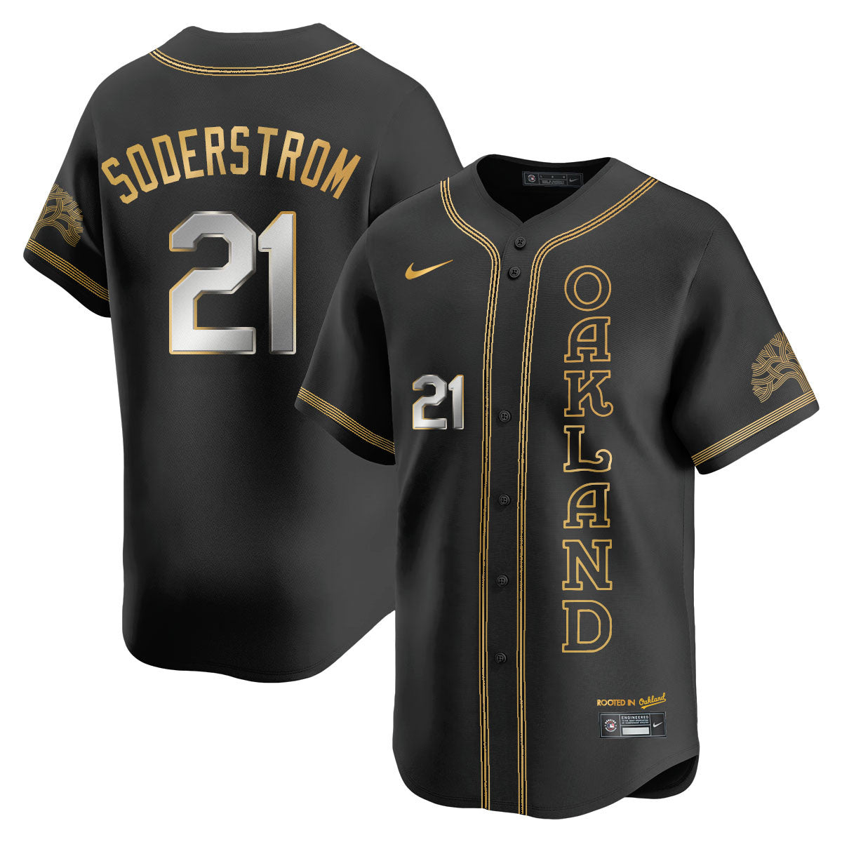 OAK City Connect Concept Jersey - All Stitched