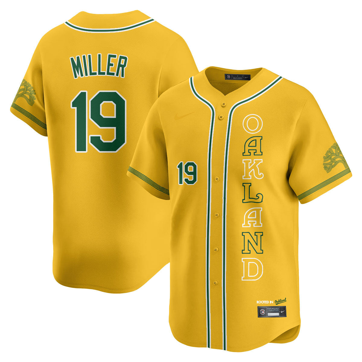 OAK City Connect Concept Jersey - All Stitched