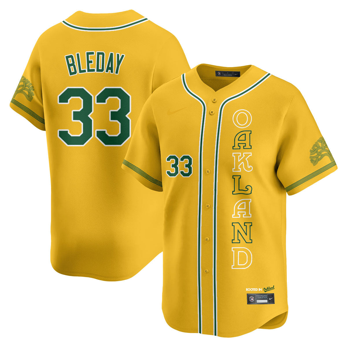 OAK City Connect Concept Jersey - All Stitched