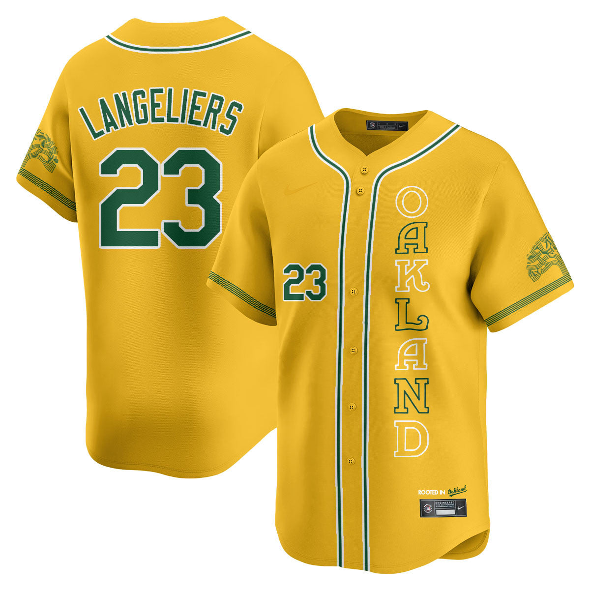 OAK City Connect Concept Jersey - All Stitched