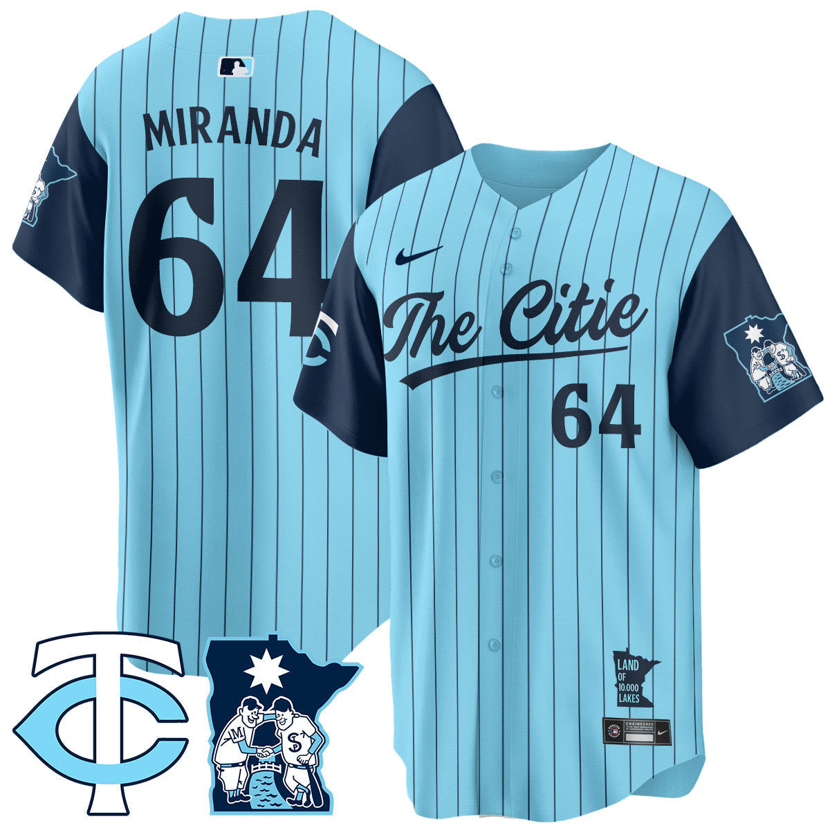 MIN City Connect Concept Jersey - All Stitched