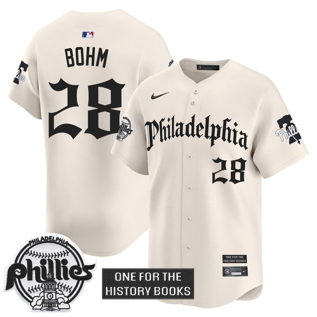 Phillies 'Retro Newspaper Edition' Vapor Premier Limited Jersey - All Stitched