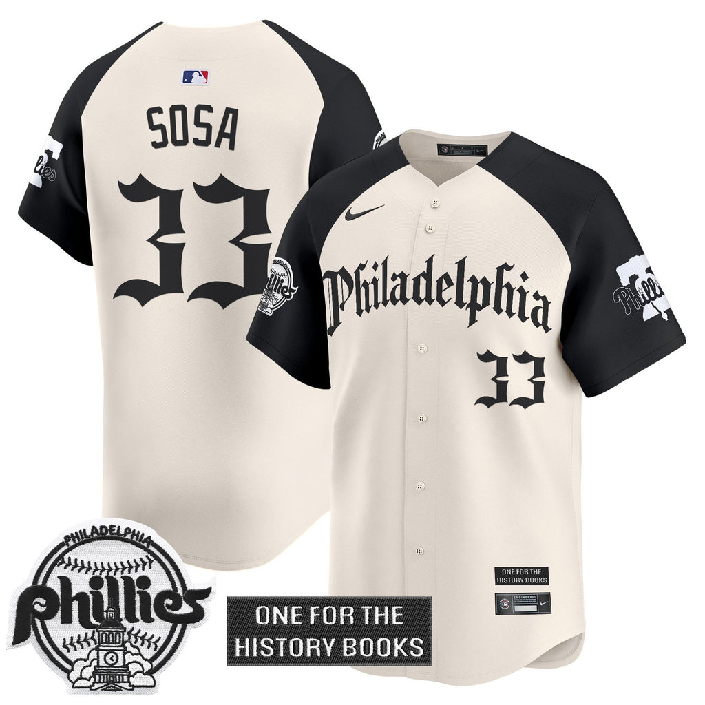 Phillies 'Retro Newspaper Edition' Vapor Premier Limited Jersey - All Stitched