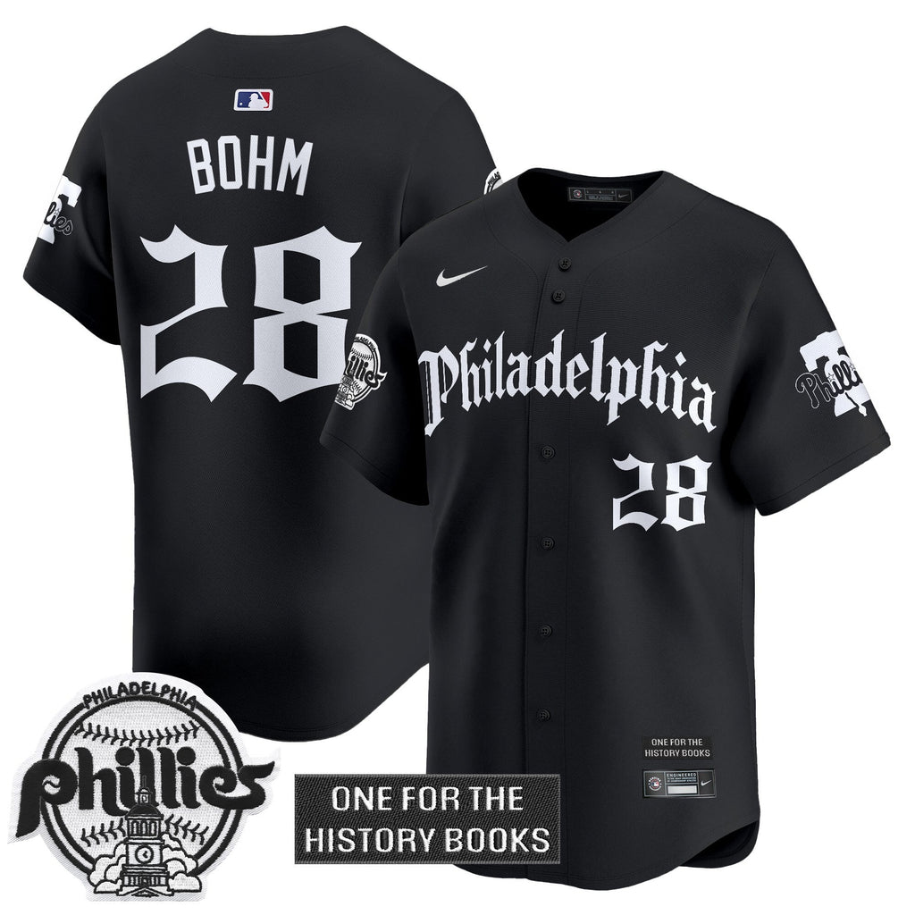 Phillies 'Retro Newspaper Edition' Vapor Premier Limited Men Jersey - All Stitched