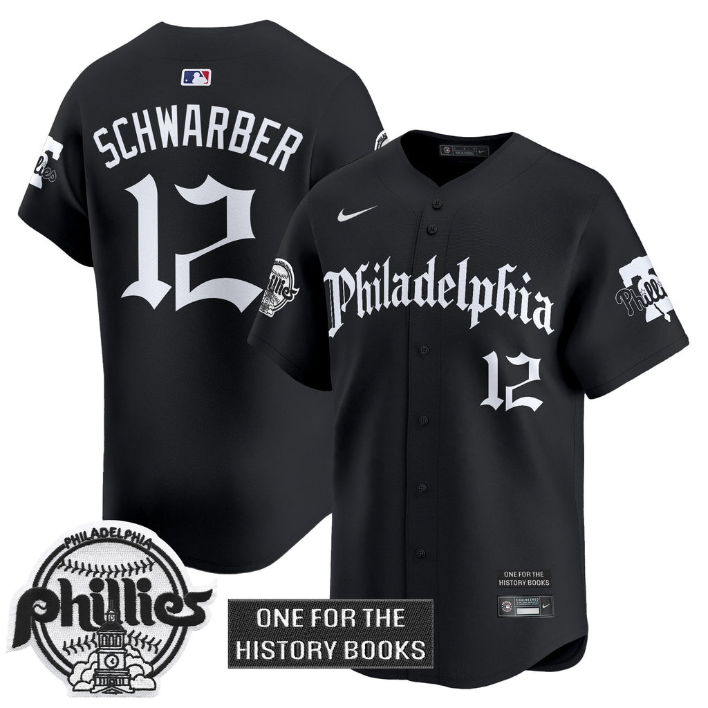 Phillies 'Retro Newspaper Edition' Vapor Premier Limited Men Jersey - All Stitched