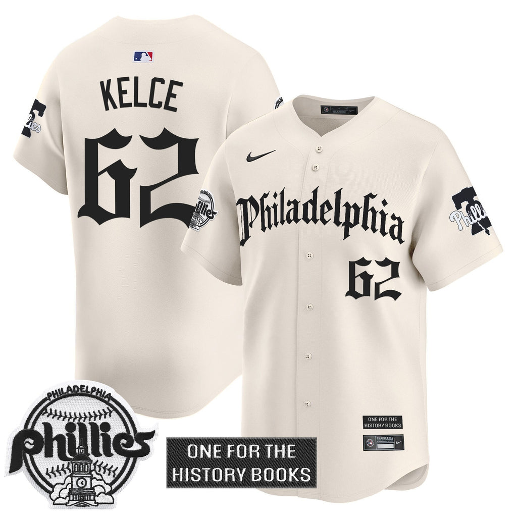 Phillies 'Retro Newspaper Edition' Vapor Premier Limited Jersey - All Stitched
