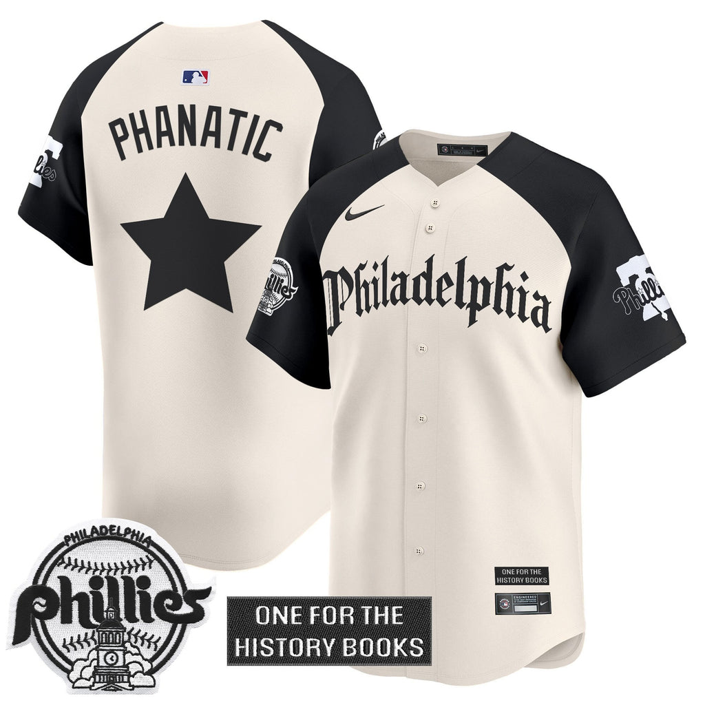 Phillies 'Retro Newspaper Edition' Vapor Premier Limited Jersey - All Stitched