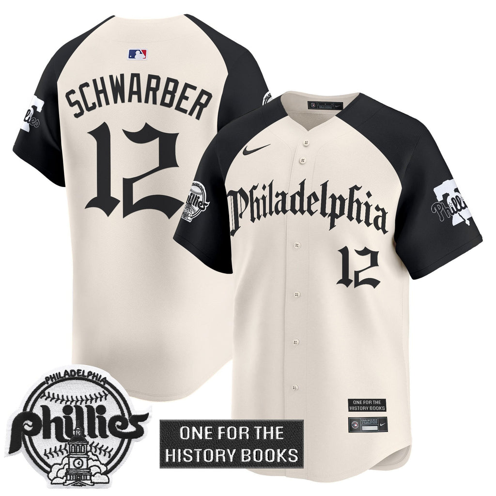 Phillies 'Retro Newspaper Edition' Vapor Premier Limited Jersey - All Stitched