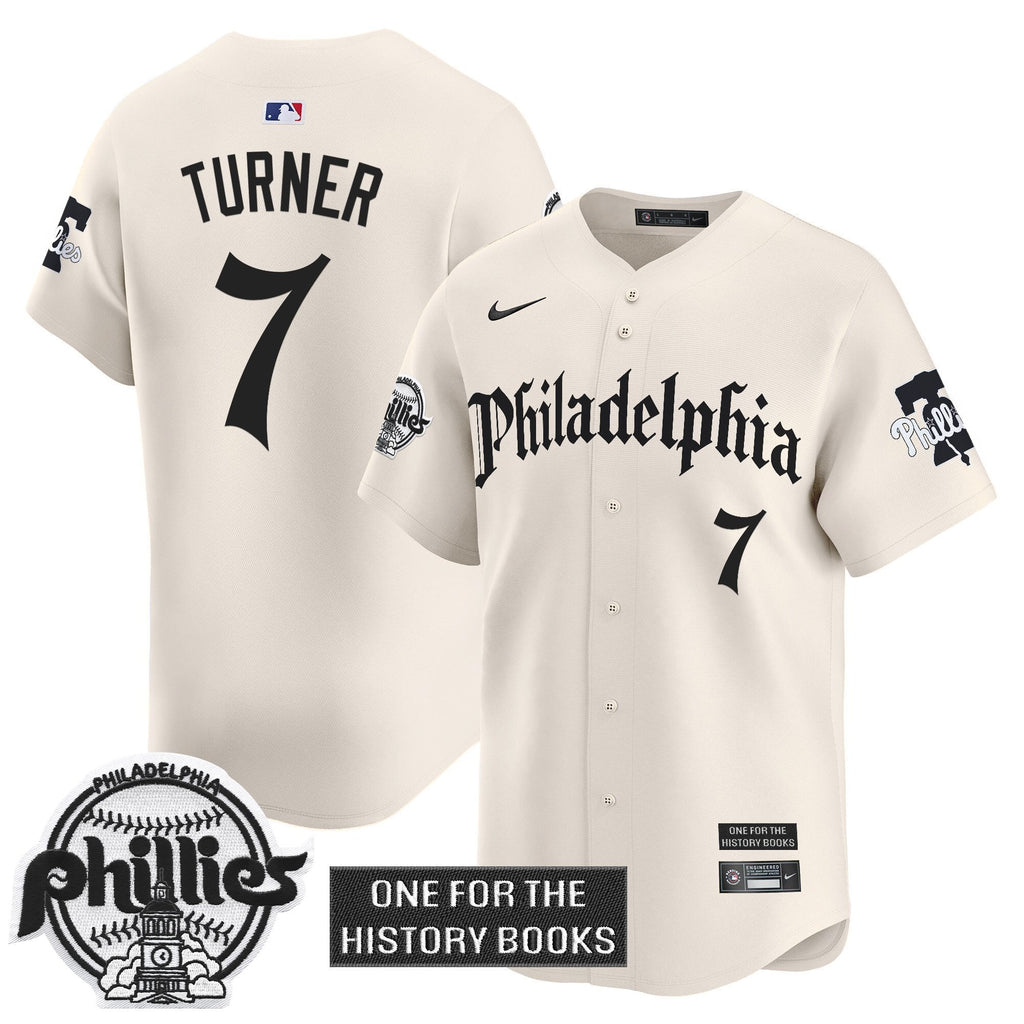 Phillies 'Retro Newspaper Edition' Vapor Premier Limited Jersey - All Stitched