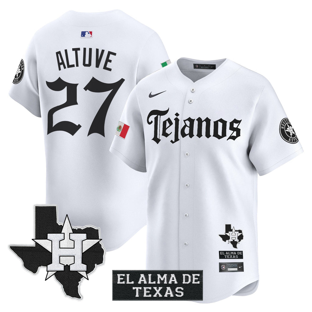 HOU Mexico Tejano Barrio Style Vapor Premier Limited Jersey - All Stitched