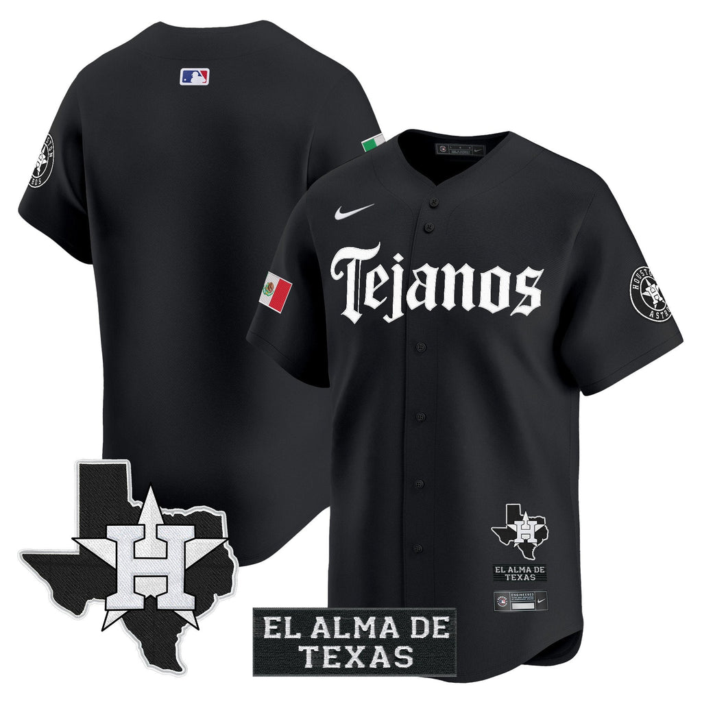 HOU Mexico Tejano Barrio Style Vapor Premier Limited Jersey - All Stitched