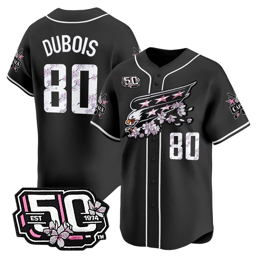 2025 WSH 50th Anniversary Cherry Blossom Style Vapor Premier Limited Jersey - All Stitched