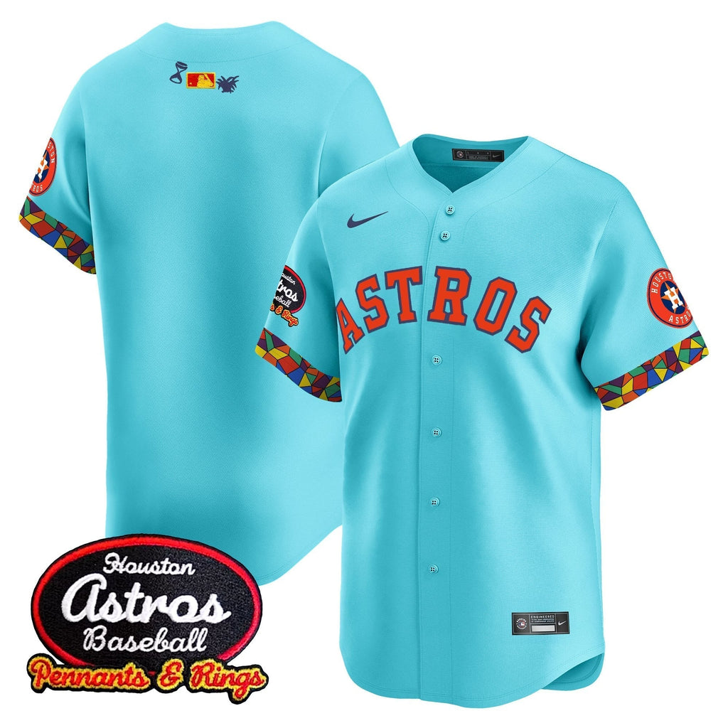 HOU x El Tiempo Cantina Vapor Premier Limited Men Jersey - All Stitched