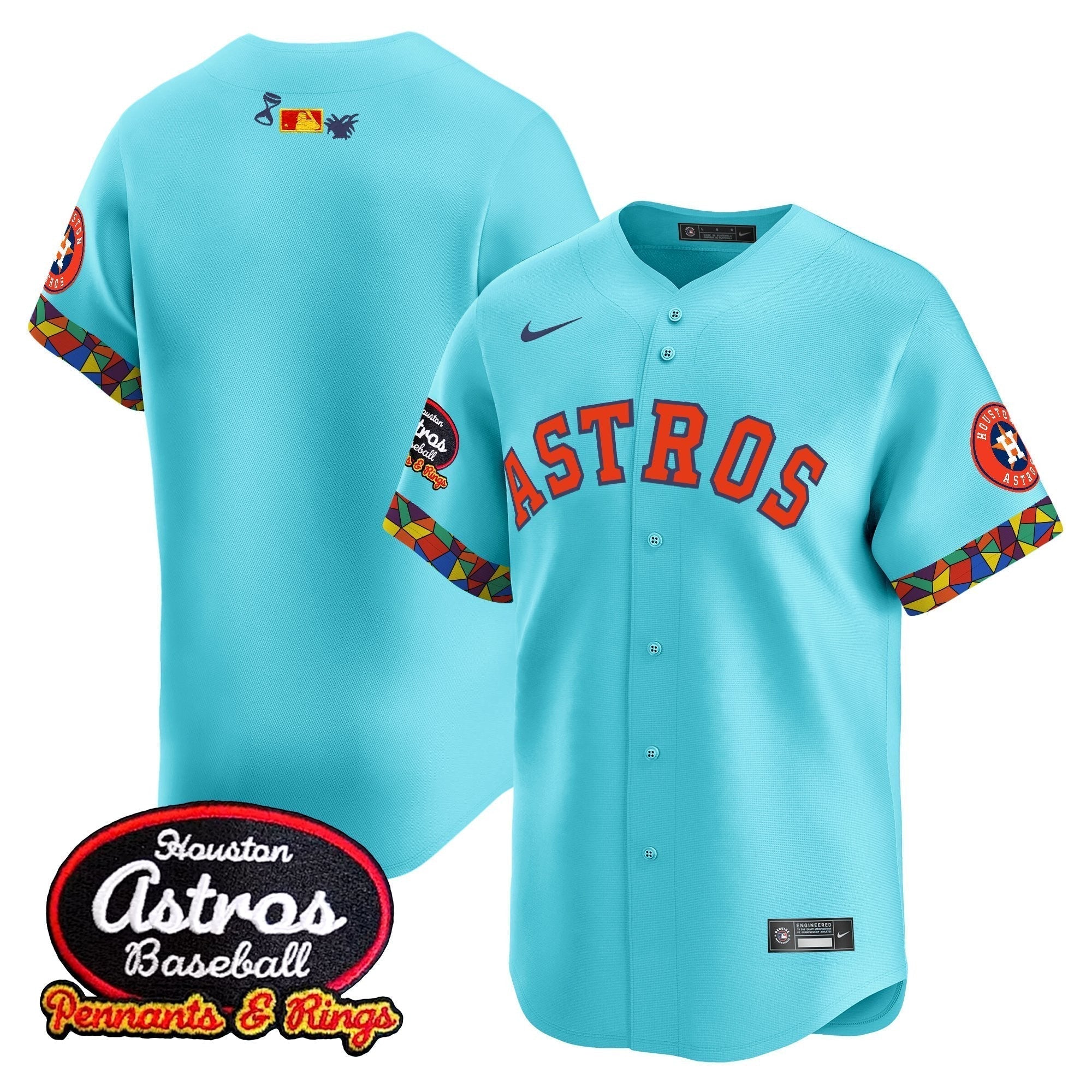 HOU x El Tiempo Cantina Vapor Premier Limited Men Jersey - All Stitched