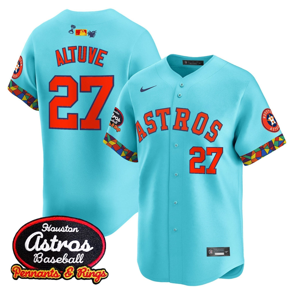 HOU x El Tiempo Cantina Vapor Premier Limited Jersey - All Stitched