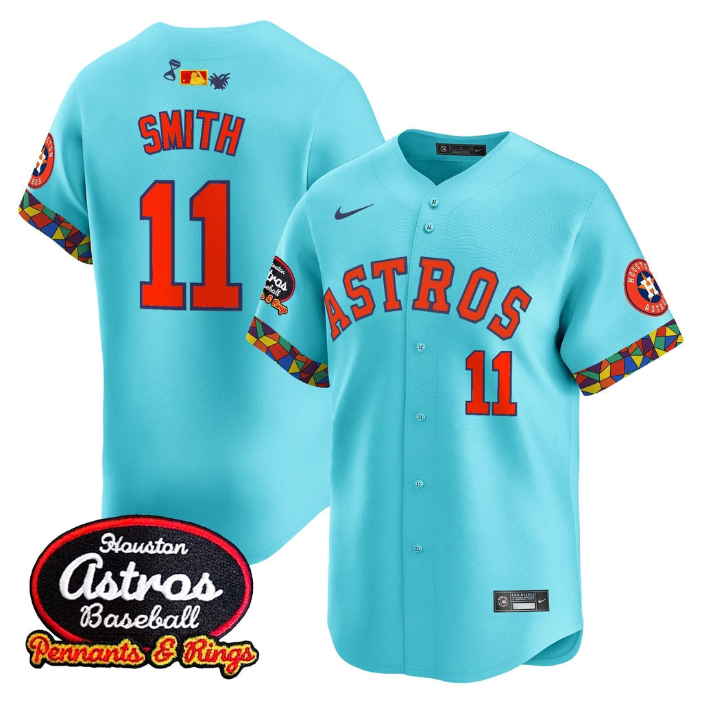 HOU x El Tiempo Cantina Vapor Premier Limited Men Jersey - All Stitched