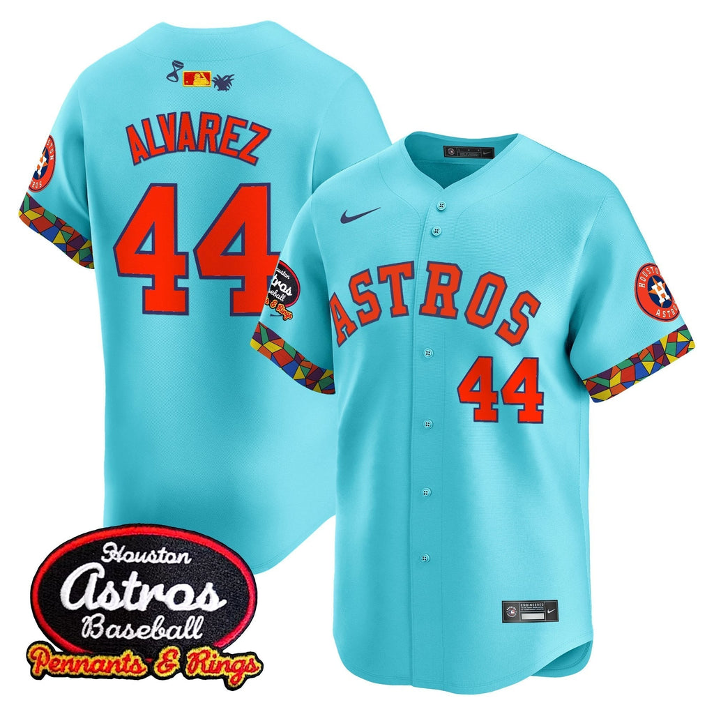 HOU x El Tiempo Cantina Vapor Premier Limited Men Jersey - All Stitched