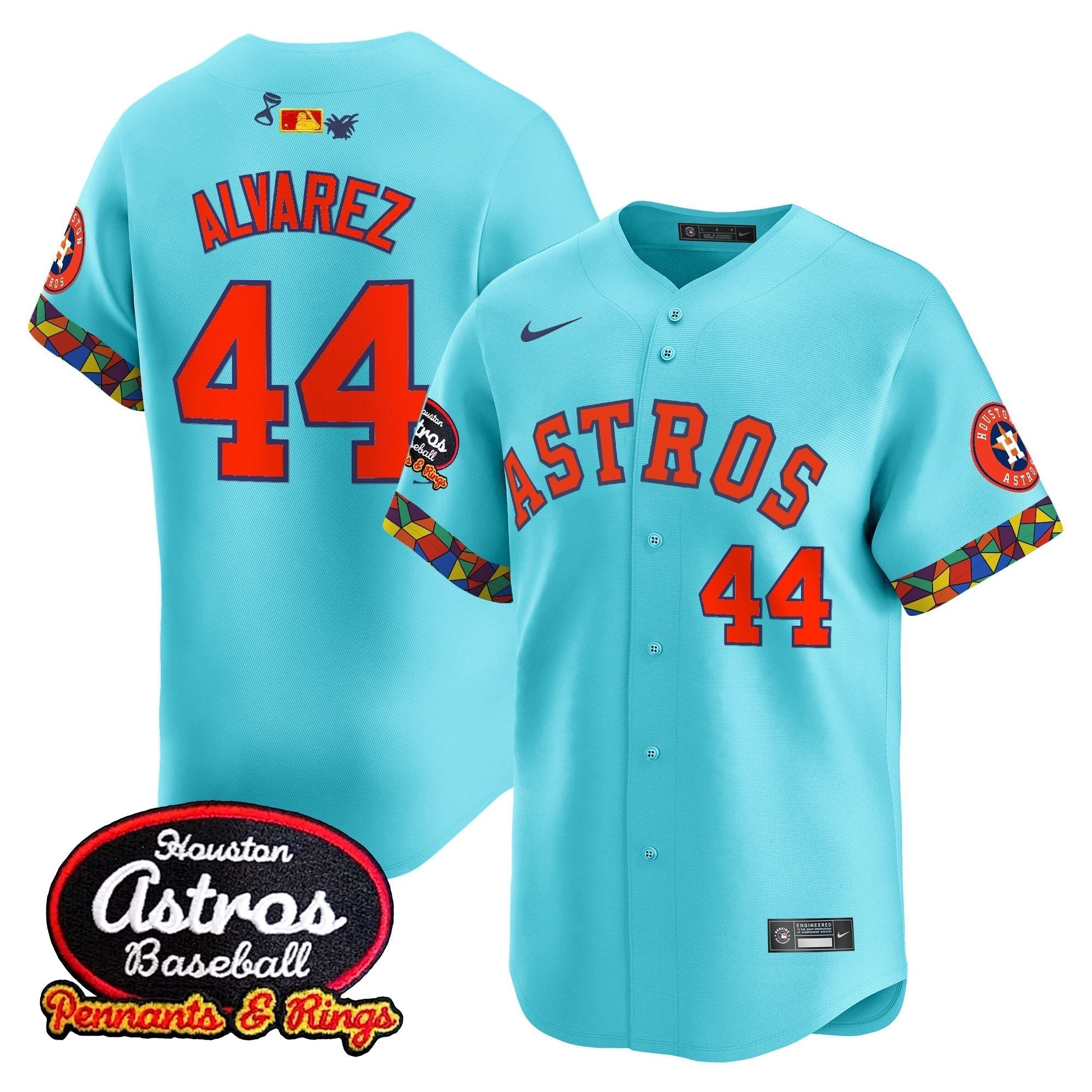 HOU x El Tiempo Cantina Vapor Premier Limited Men Jersey - All Stitched