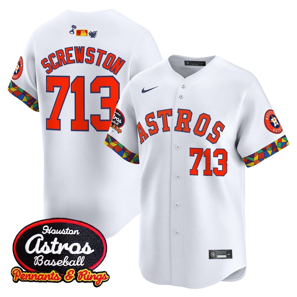 HOU x El Tiempo Cantina Vapor Premier Limited Jersey - All Stitched