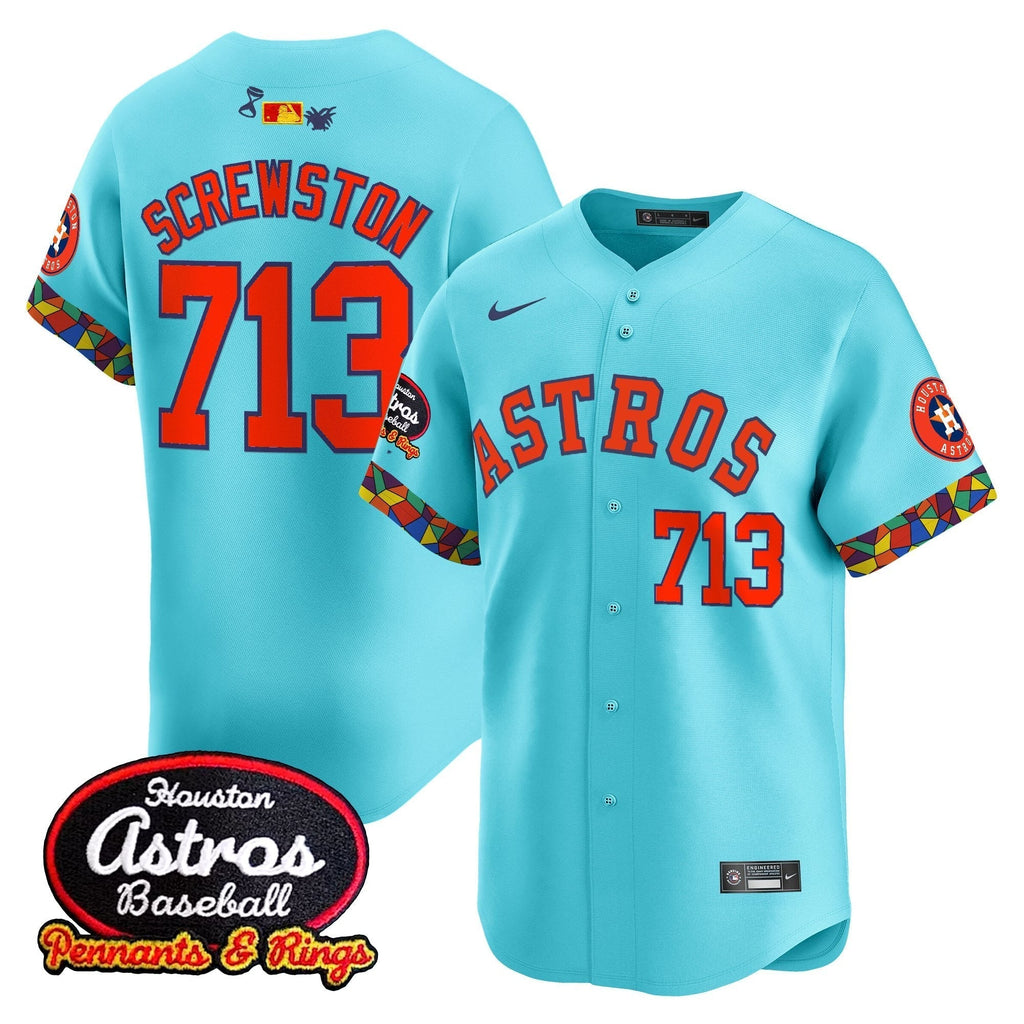 HOU x El Tiempo Cantina Vapor Premier Limited Men Jersey - All Stitched